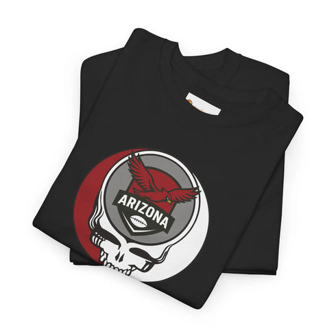 Grateful Dead - Arizona Cardinals Grateful Dead Steal Your Face T-Shirt - NFL - StealieShop